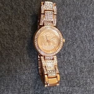 womens mk watch withstones